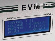 Monitorovací systém EVM-102 - zobrazení displeje