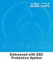 ESD dávkovací lahvička One-Touch durAstatic®, modrá, 120ml, 35282
