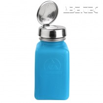 ESD dávkovací lahvička One-Touch durAstatic®, modrá, 180ml, 35283