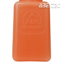 ESD dávkovací lahvička durAstatic®, bez víčka, oranžová, nápis 