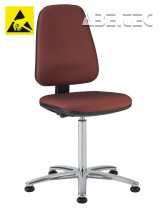 ESD pracovní židle Standard, PC, ESD5, A-VL1671HAS, červená