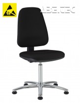 ESD pracovní židle Standard, AS3, ESD2, A-VL1663HAS, černá