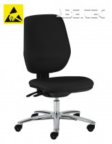 ESD pracovní židle Professional, ASX, ESD2, A-EX1113AS černá