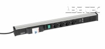 Kabelový kanál 683, 4 zásuvky, 2 USB, fcp, vypínač, TPR7-008-FR