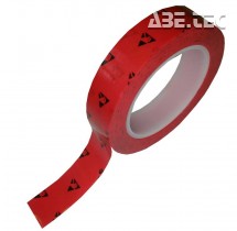 ESD / antistatická páska s logem NTD-730P, červená