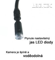 Bezdrátová inspekční kamera BKI-1 - parametry kamery