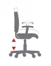 Mechanismus GS (GAS LIFT) - nastavení výšky sedadla