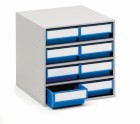 Treston - Skříňka na zásobníky 0840-6, modrá