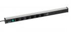 Kabelový kanál 836, 6 zásuvek, 2 USB, vypínač, TPR9-001-FR