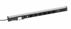 Treston - Kabelový kanál 836, 6 zásuvek, 2 USB, fcp, vypínač TPR9-010