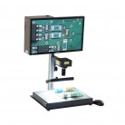  - Digitální průmyslový mikroskop U7, objektiv 75 mm, monitor na sestavě