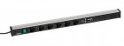 Treston - Kabelový kanál 836, 6 zásuvek, 2 USB, 2 CAT6A, vypínač TPR9-003