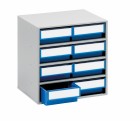 Treston - Skříňka na zásobníky 0830-6, modrá