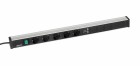 Treston - Kabelový kanál 836, 6 zásuvek, tlačítko nouzového zastevení, 2 USB, 2 CAT6A, TPR9-232