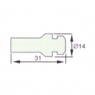 Elektrický momentový šroubovák CLQ-6500 NL CR H5 ESD / antistatický - parametry sací hlavy standardního typu