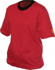 ESD triko s krátkým rukávem TS96, barva červená