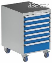 Zásuvková skříňka 53/66-6, kolečka, 5366306-07