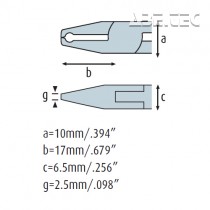Čelní štípací kleště 3503HS22 bez fasety