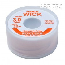 Odpájecí lanko HAKKO WICK FR551-30250-E, 3,0mmx25,0m