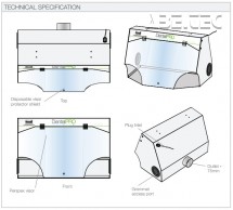 Odsávací box DentalPRO Xtract 200