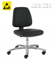 Clean room ESD pracovní židle Standard, PC, POLISTAT 1104, C–VL1011AS