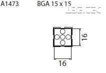 Určeno pro pouzdra BGA 8x8 mm