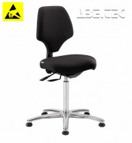 ESD pracovní židle NUVOLETTA, AS2, ESD2, A-NT2462HAS černá