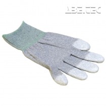 ESD rukavice s povrchovou úpravou špiček, šedé, velikost XL, 221507