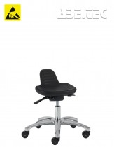 Clean room ESD pracovní židle Sit-stand Pu-Soft C–TL151AP