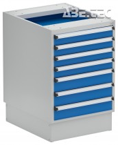 Zásuvková skříňka 53/66-4, sokl, 5366204-07