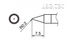 Pájecí hrot HAKKO T39-B02