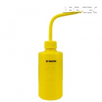 Disipativní láhev s tryskou durAstatic®, 240ml, žlutá s nápisem 