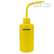 Disipativní láhev s tryskou durAstatic®, 240ml, žlutá s nápisem 