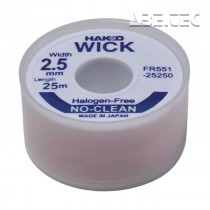 Odpájecí lanko HAKKO WICK FR551-25250-E, 2,5mmx25,0m