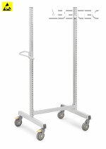 Průmyslový vozík Multi trolley - rám M750, ESD TMTFH7-49