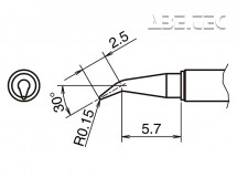 Pájecí hroty HAKKO T52-J015, 2ks/bal