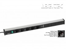 Kabelový kanál 683, 5 zásuvek, 2 USB, vypínač, TPR7-001-FR