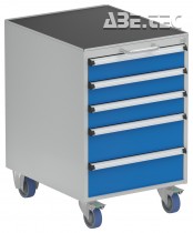 Zásuvková skříňka 53/66-9, kolečka, 5366309-07