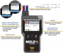 Teplotní profiloměr s dotykovou obrazovkou M.O.L.E.™ EV6, E61-3806-00, sada