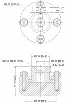 Kompresní deska, samonivelační, G1123