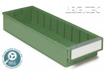 Policový zásobník 5020-7 BIOX, 186 x 500 x 82 mm, zelený