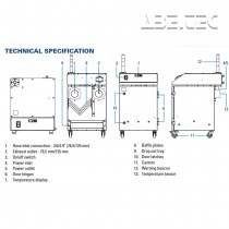 Odsavač jisker Bofa Spark Arrestor 2, 76,5mm