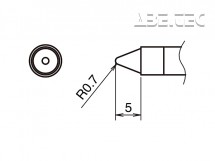 Pájecí hrot HAKKO T39-B07