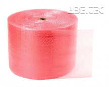 Disipativní bublinková LDPE fólie, růžová