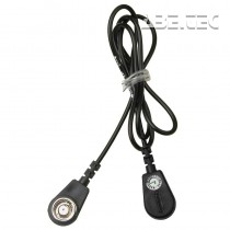 Zemnicí kabel, 10mm/10mm, 2,5m, 1MΩ rezistor, 230420