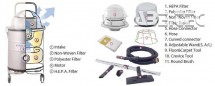 Netkané filtry pro clean room vysavač CR-5050SM, 10ks/bal