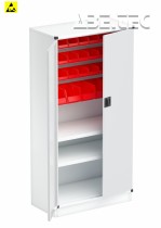 Průmyslová skříň 80/160-2 ESD, šedá C30749102T