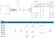 Senzor tahové a tlakové síly MR07-500