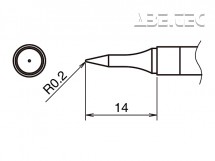 Pájecí hrot HAKKO T39-BS02