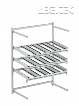 Válečková deska do zadního rozšíření FiFo Flow Rack, M1350, ESD, TFRRT1350RE-49